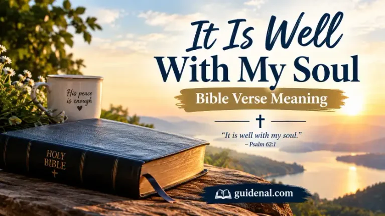 it is well with my soul bible verse meaning