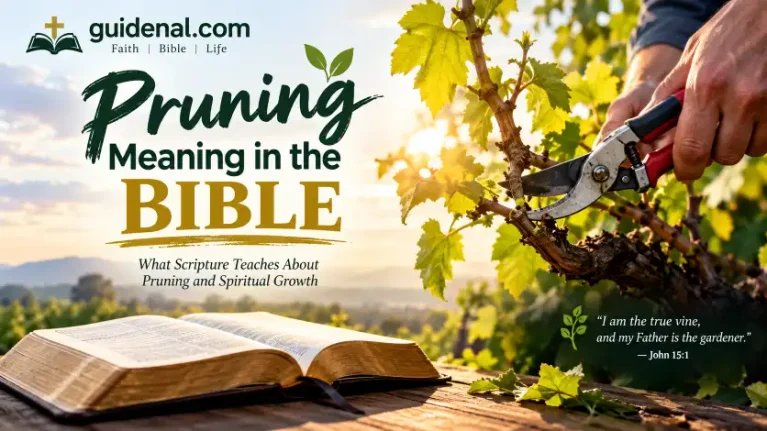 pruning meaning in the bible
