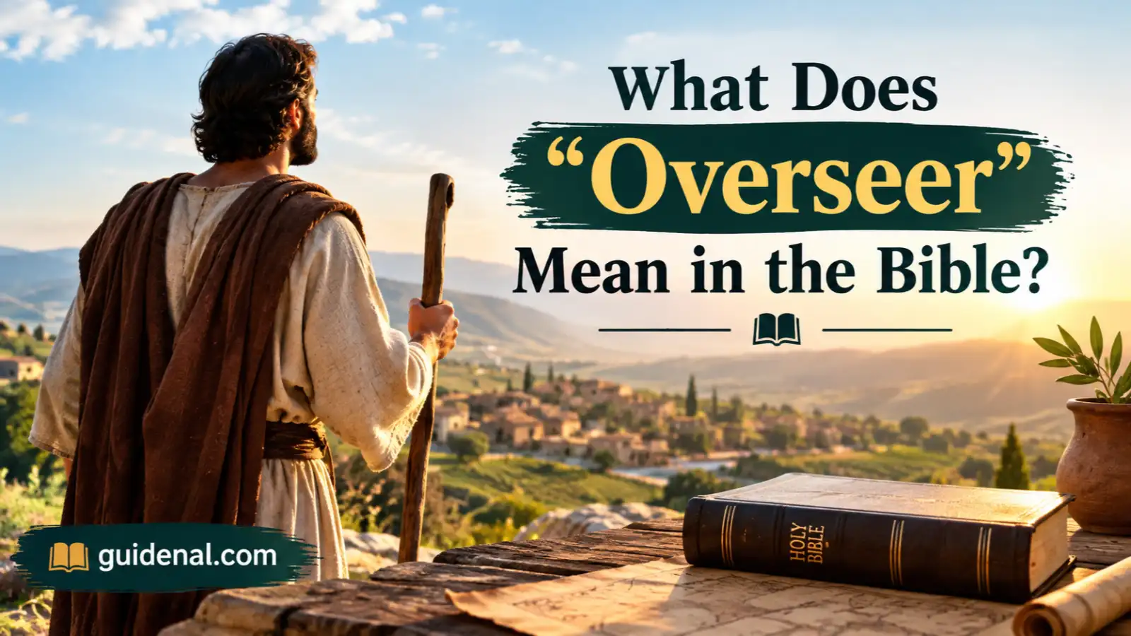 What Does “Overseer” Mean in the Bible?
