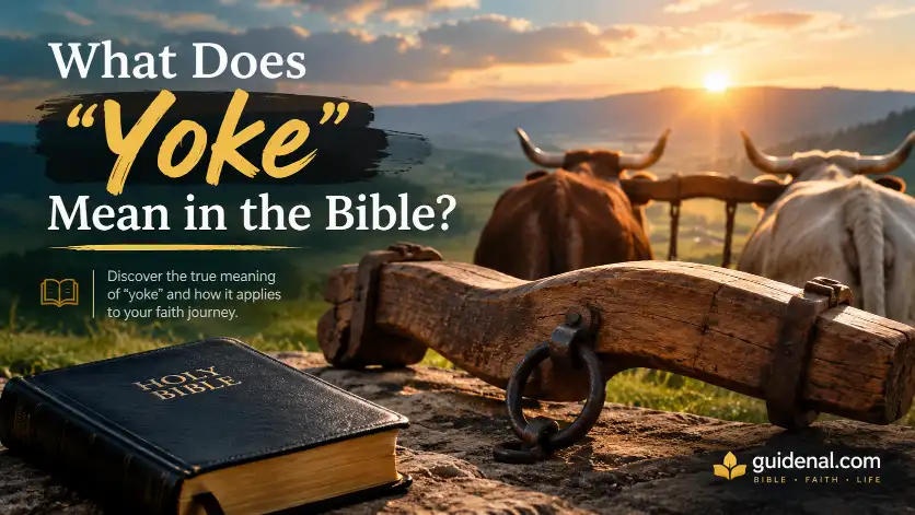 What Does “Yoke” Mean in the Bible?