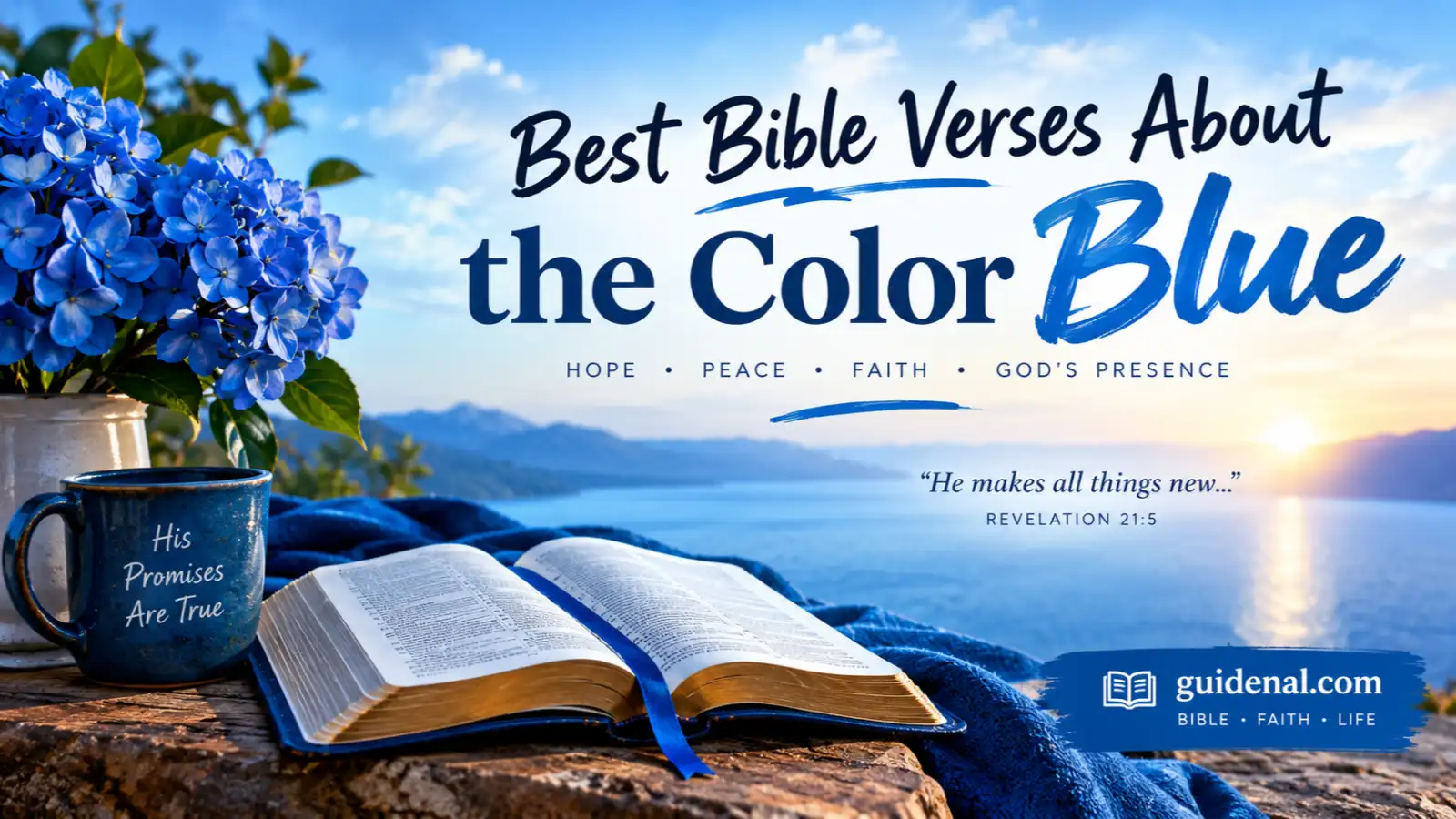 Best Bible Verses About the Color Blue
