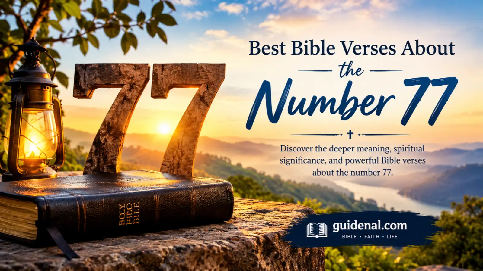 Best Bible Verses About the Number 77