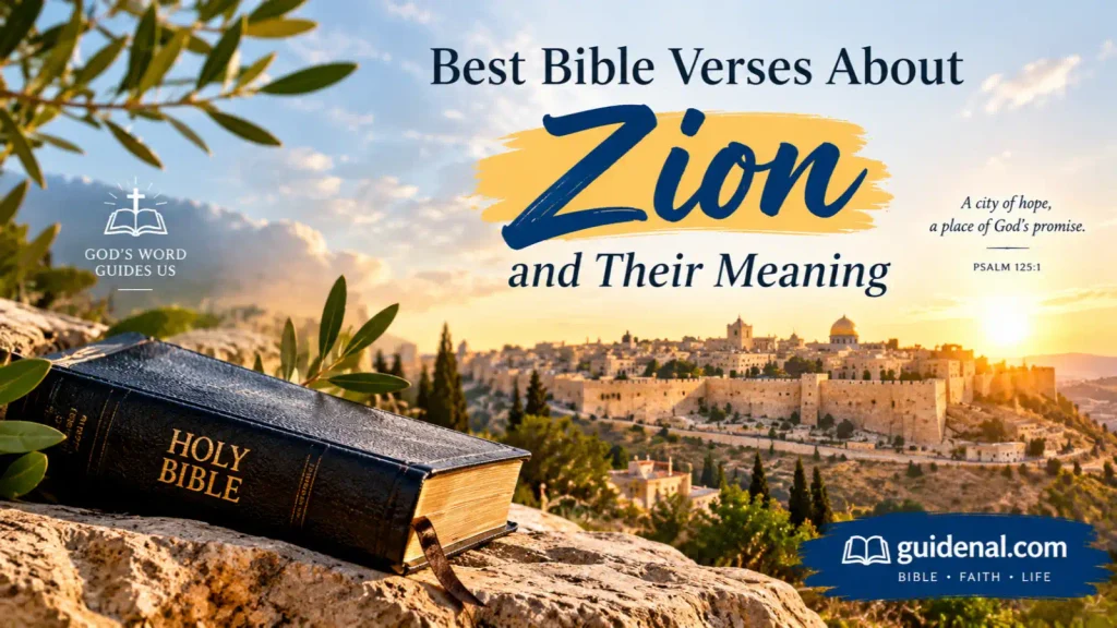 Best Bible Verses About Zion and Their Meaning
