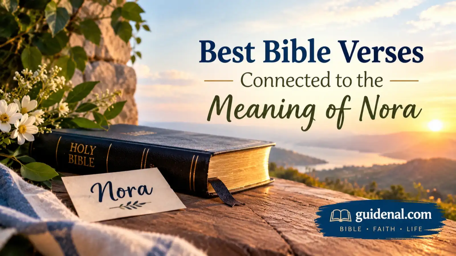 Best Bible Verses Connected to the Meaning of Nora