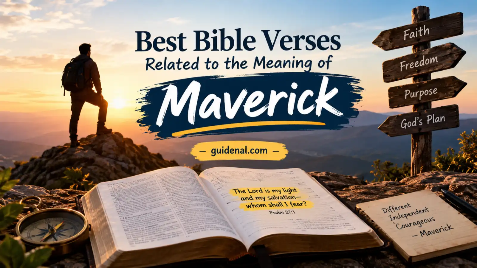 Best Bible Verses Related to the Meaning of Maverick