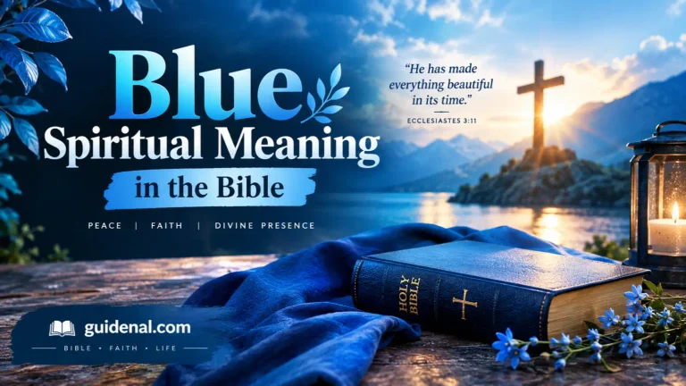 blue spiritual meaning bible