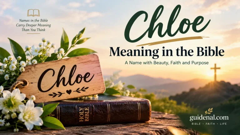 chloe meaning in bible