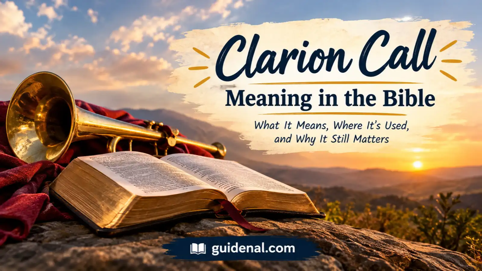 clarion call meaning in the bible