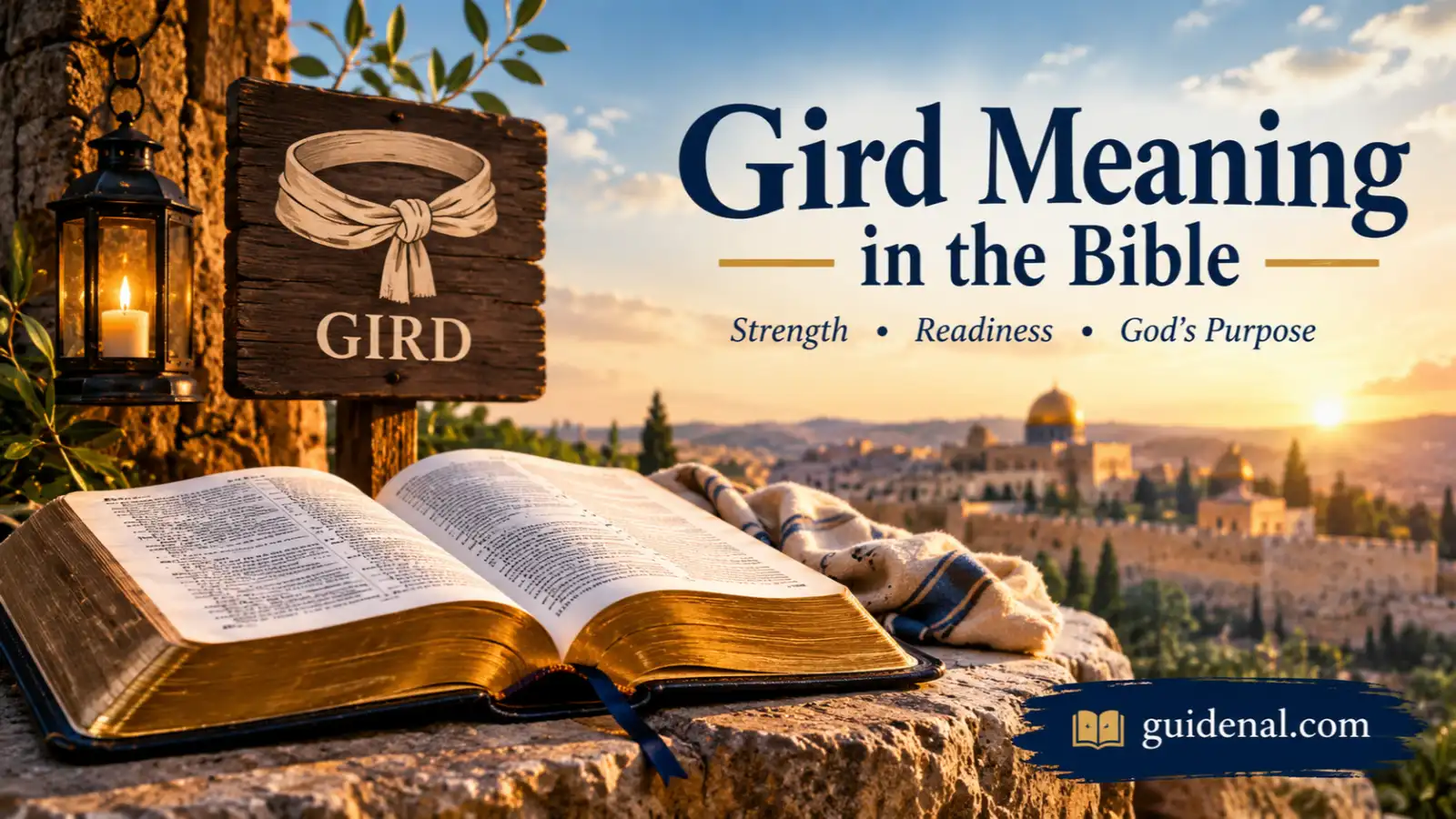 gird meaning in the bible
