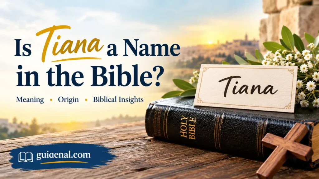 Is Tiana a Name in the Bible?