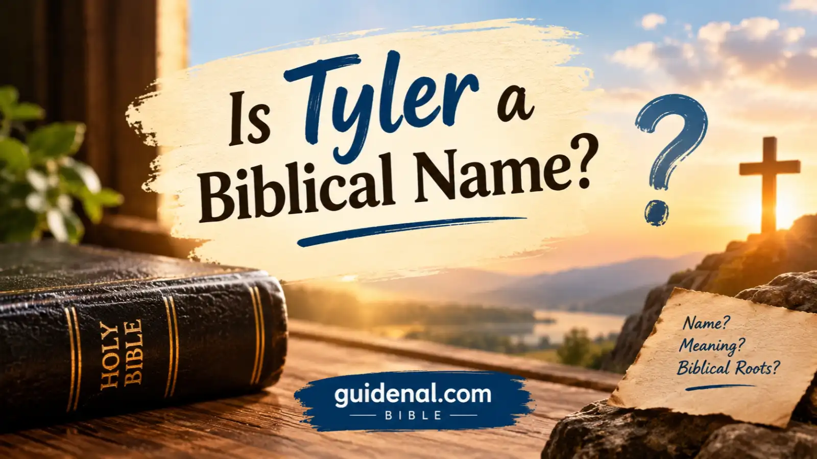 Is Tyler a Biblical Name?