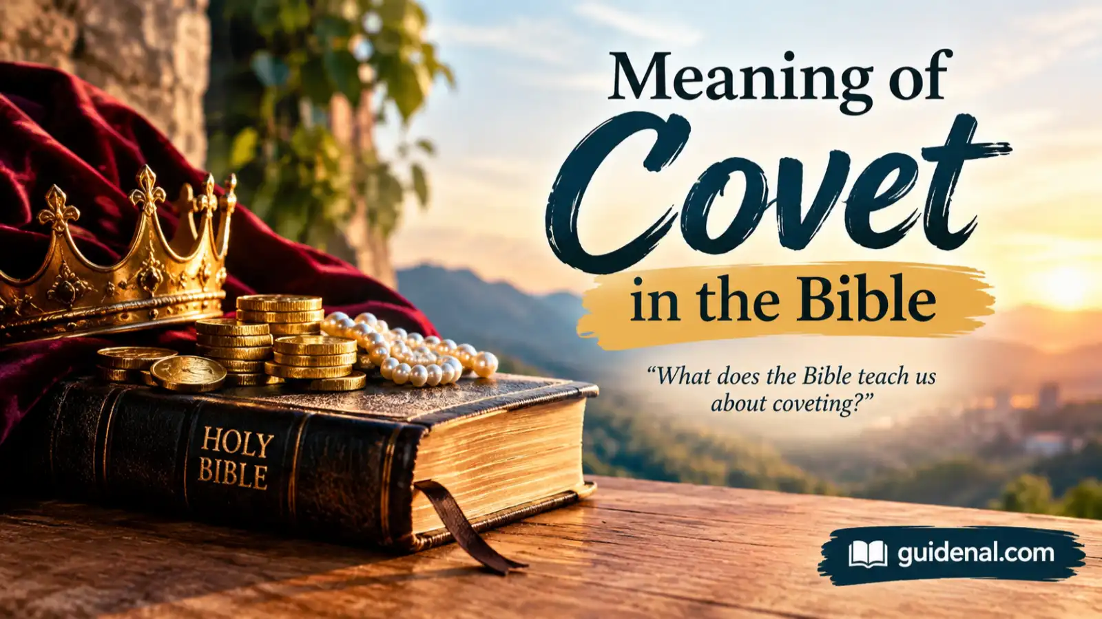 meaning of covet in the bible