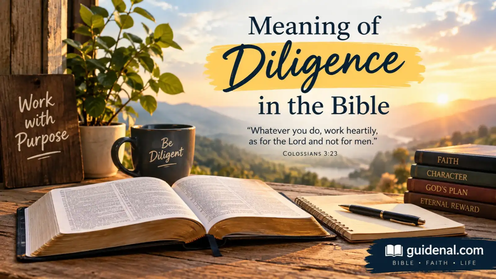 meaning of diligence in the bible