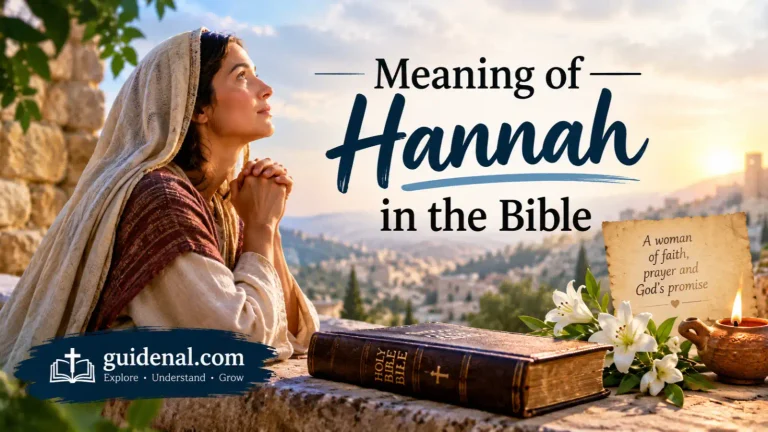 meaning of hannah in the bible