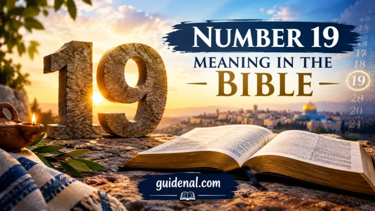 number 19 meaning in the bible