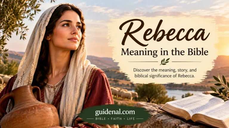 rebecca meaning in bible