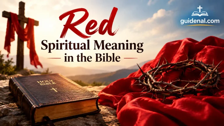 red spiritual meaning bible