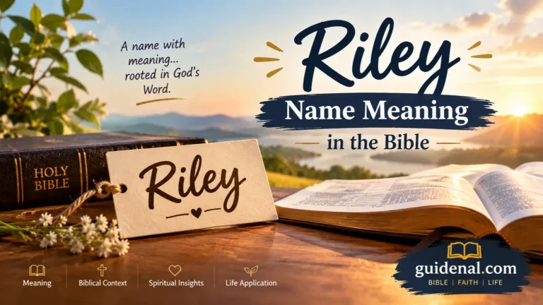 riley name meaning bible