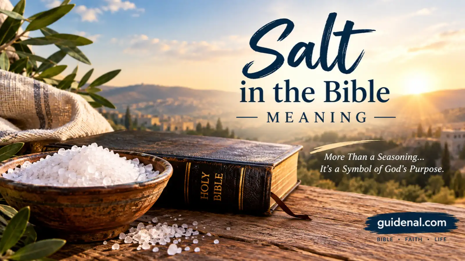 salt in the bible meaning