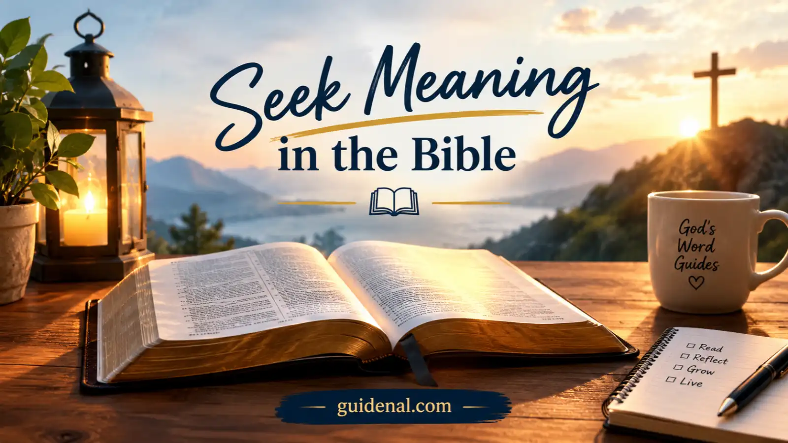seek meaning in the bible