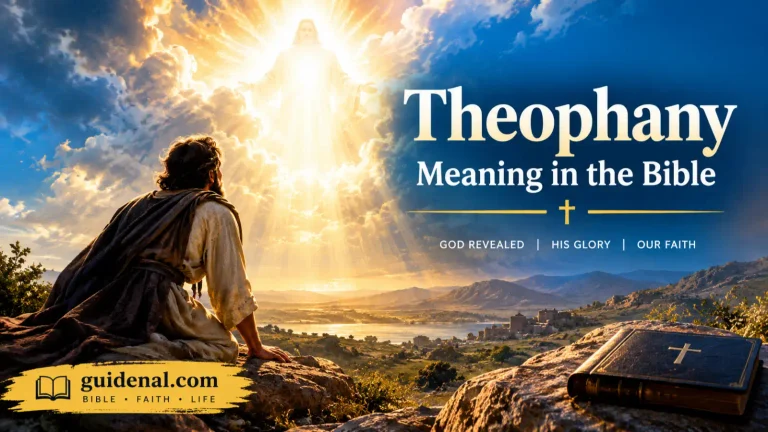 theophany meaning in the bible