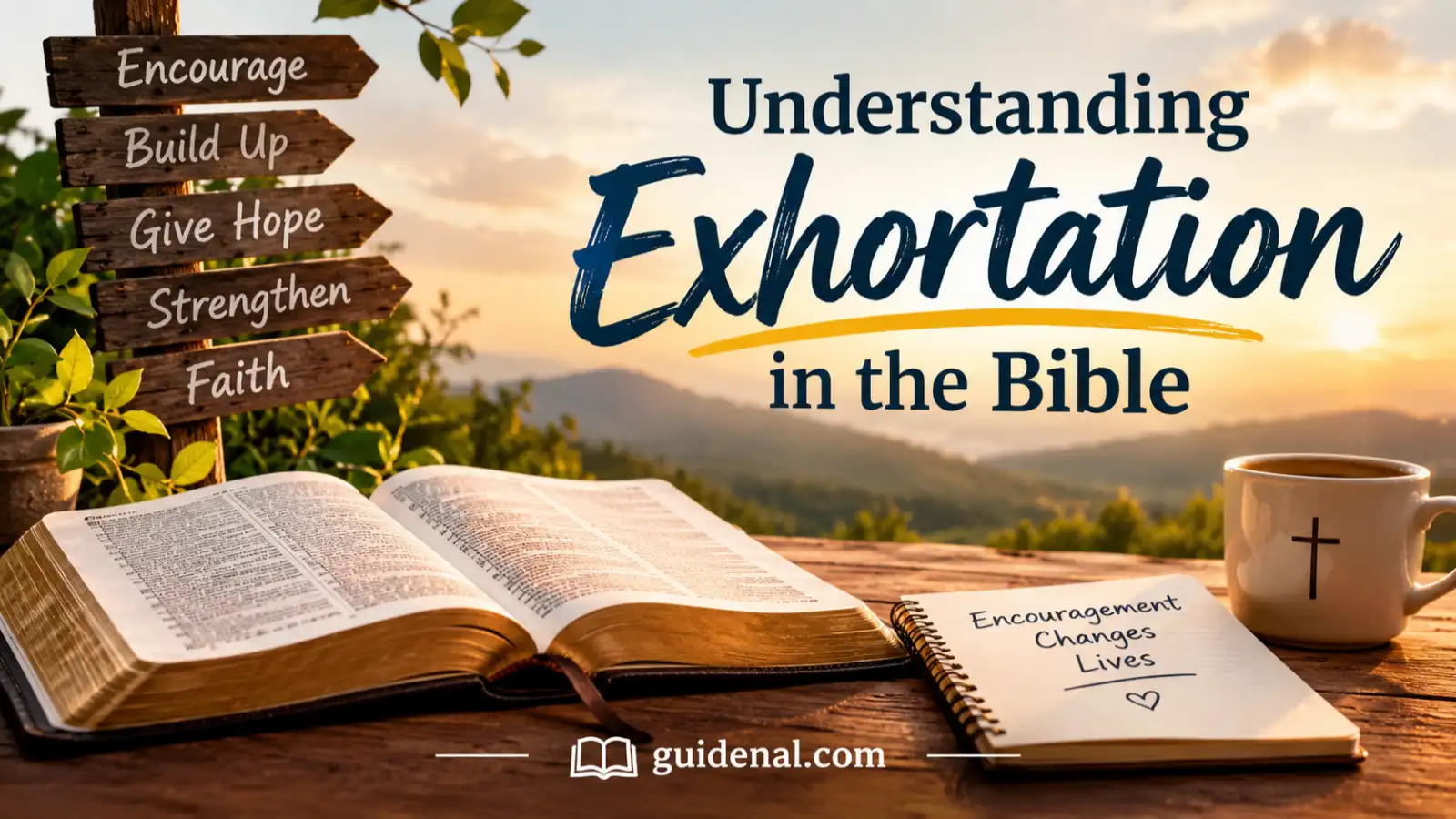 Understanding Exhortation in the Bible