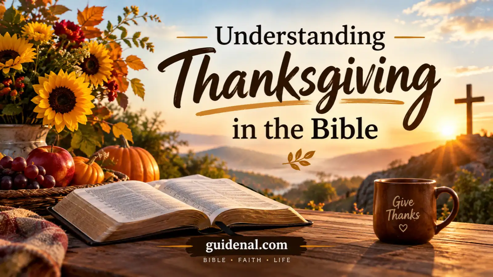Understanding Thanksgiving in the Bible