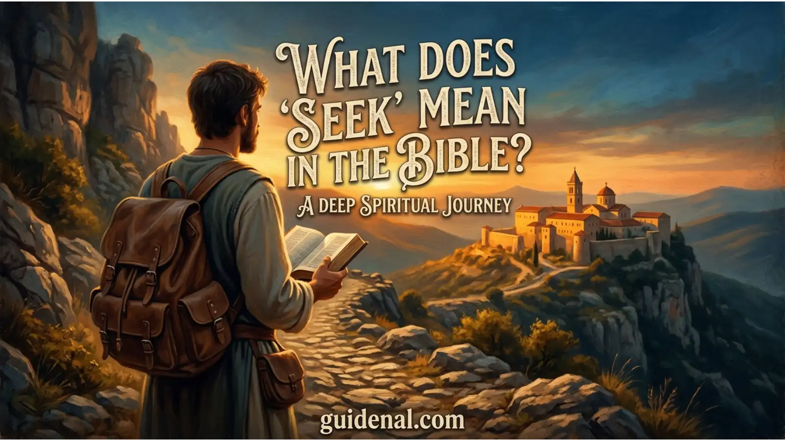What Does “Seek” Mean in the Bible?