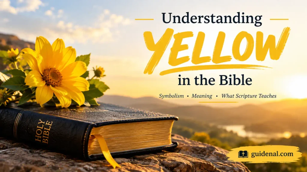 Understanding Yellow in the Bible