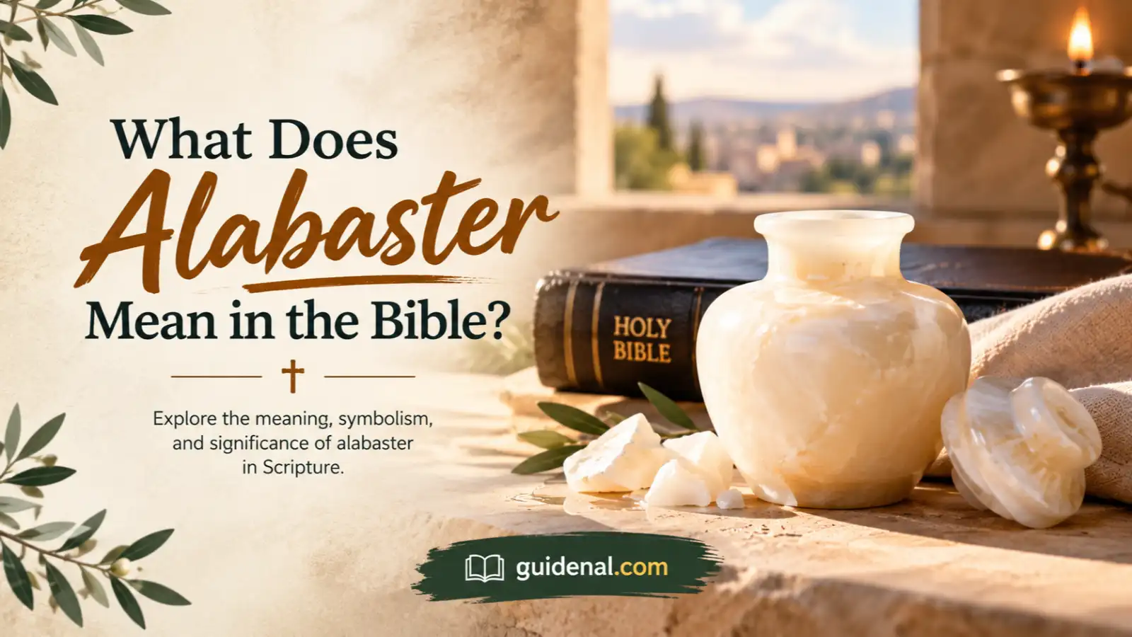 What Does Alabaster Mean in the Bible?