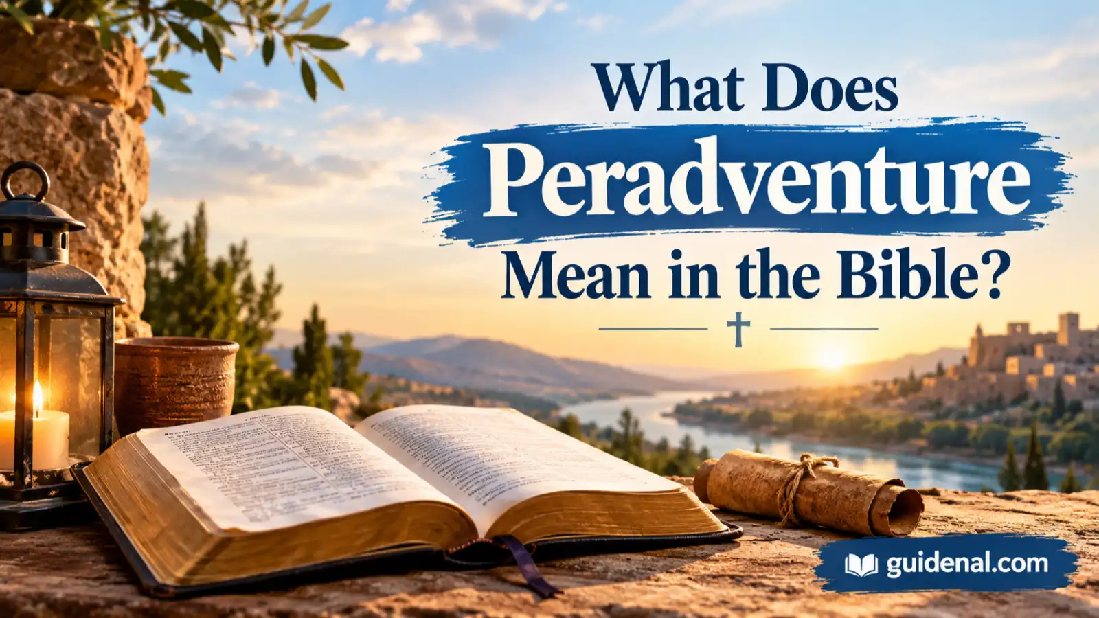 What Does Peradventure Mean in the Bible?