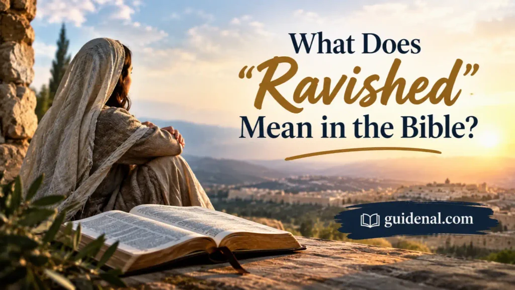What Does “Ravished” Mean in the Bible?