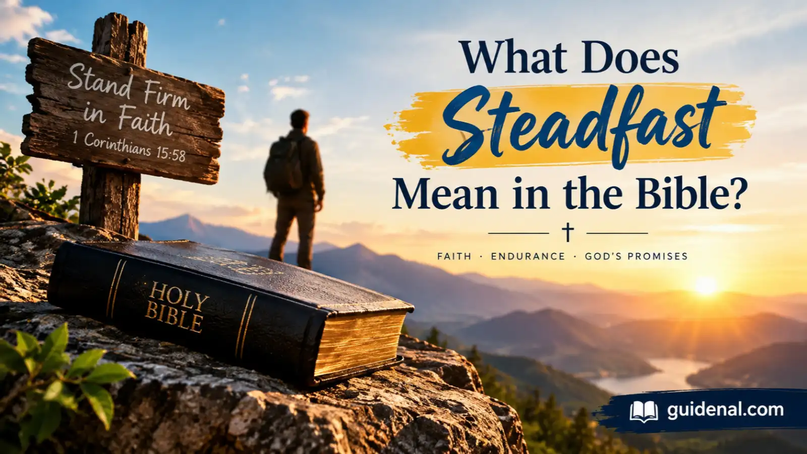 What Does Steadfast Mean in the Bible?