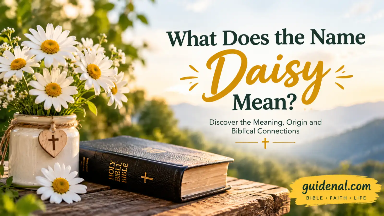 What Does the Name Daisy Mean?