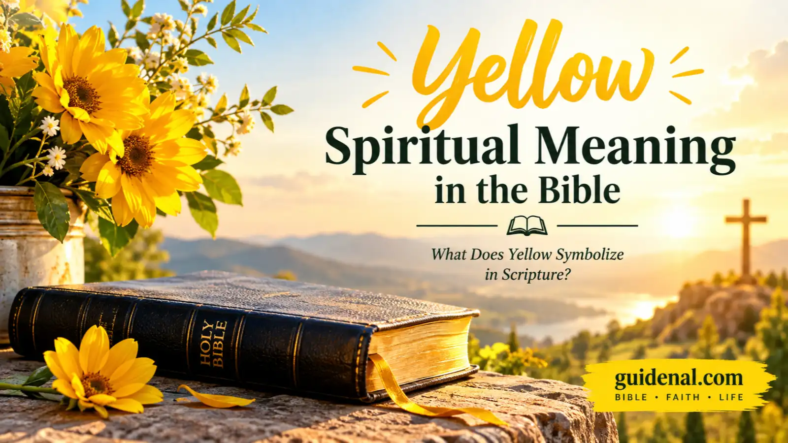 yellow spiritual meaning bible